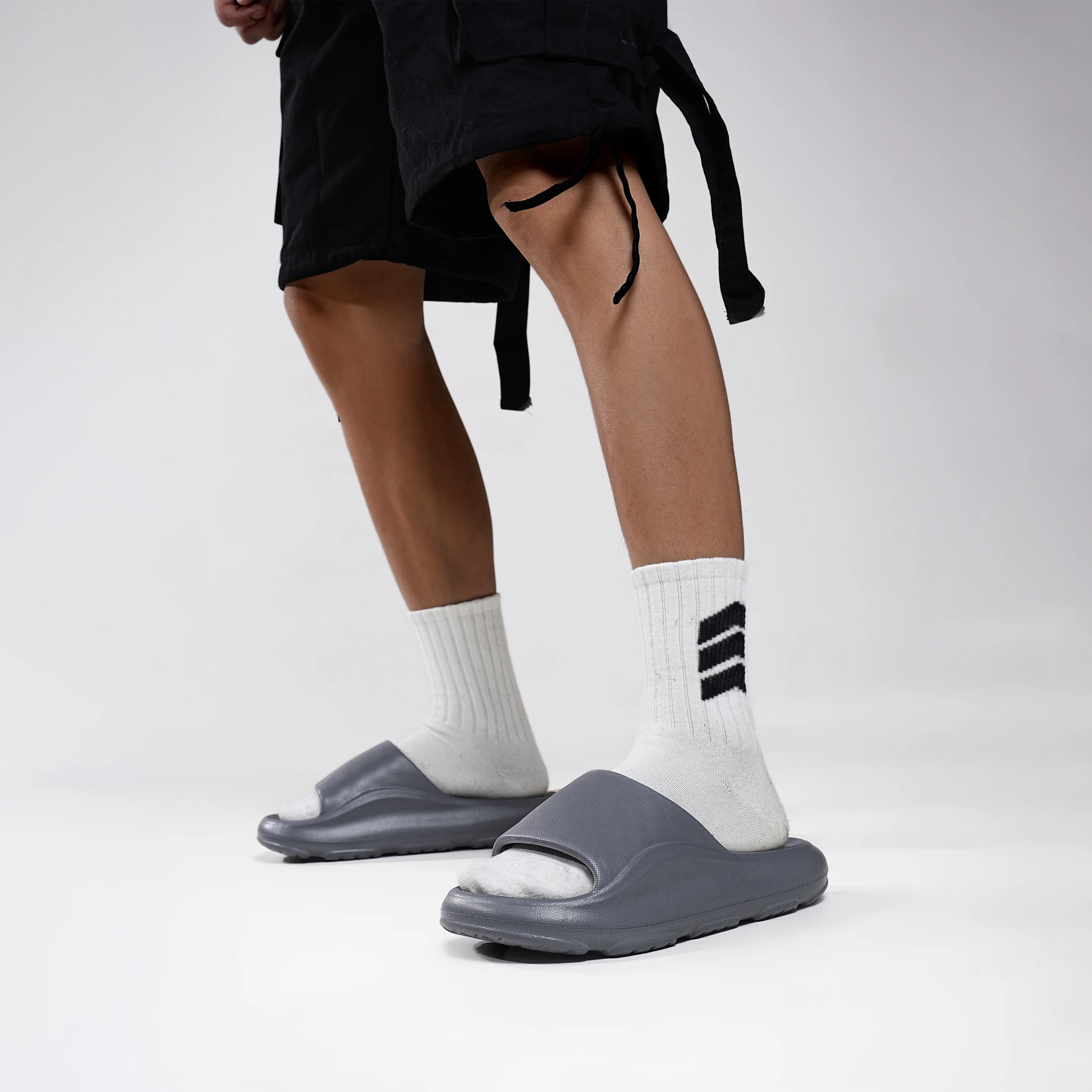 RAZO SLIDES 1.0 - 5CM - GREY - Image 3